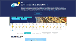 Desktop Screenshot of nice.lachainemeteo.com