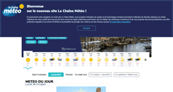 Desktop Screenshot of brest.lachainemeteo.com