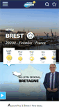 Mobile Screenshot of brest.lachainemeteo.com