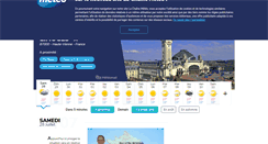 Desktop Screenshot of limoges.lachainemeteo.com