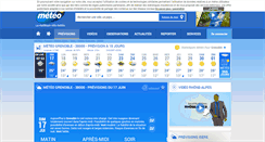 Desktop Screenshot of grenoble.lachainemeteo.com