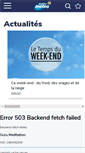 Mobile Screenshot of plage.lachainemeteo.com