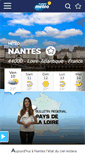 Mobile Screenshot of nantes.lachainemeteo.com