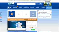 Desktop Screenshot of france.lachainemeteo.com