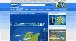 Desktop Screenshot of europe.lachainemeteo.com