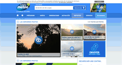 Desktop Screenshot of communaute.lachainemeteo.com